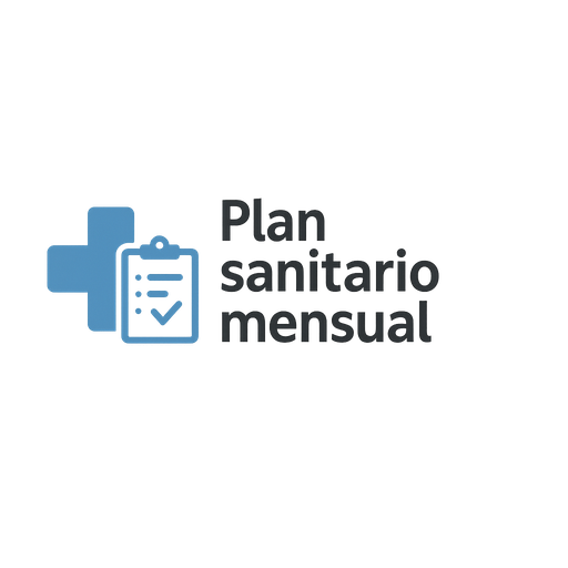 Plan sanitario mensual